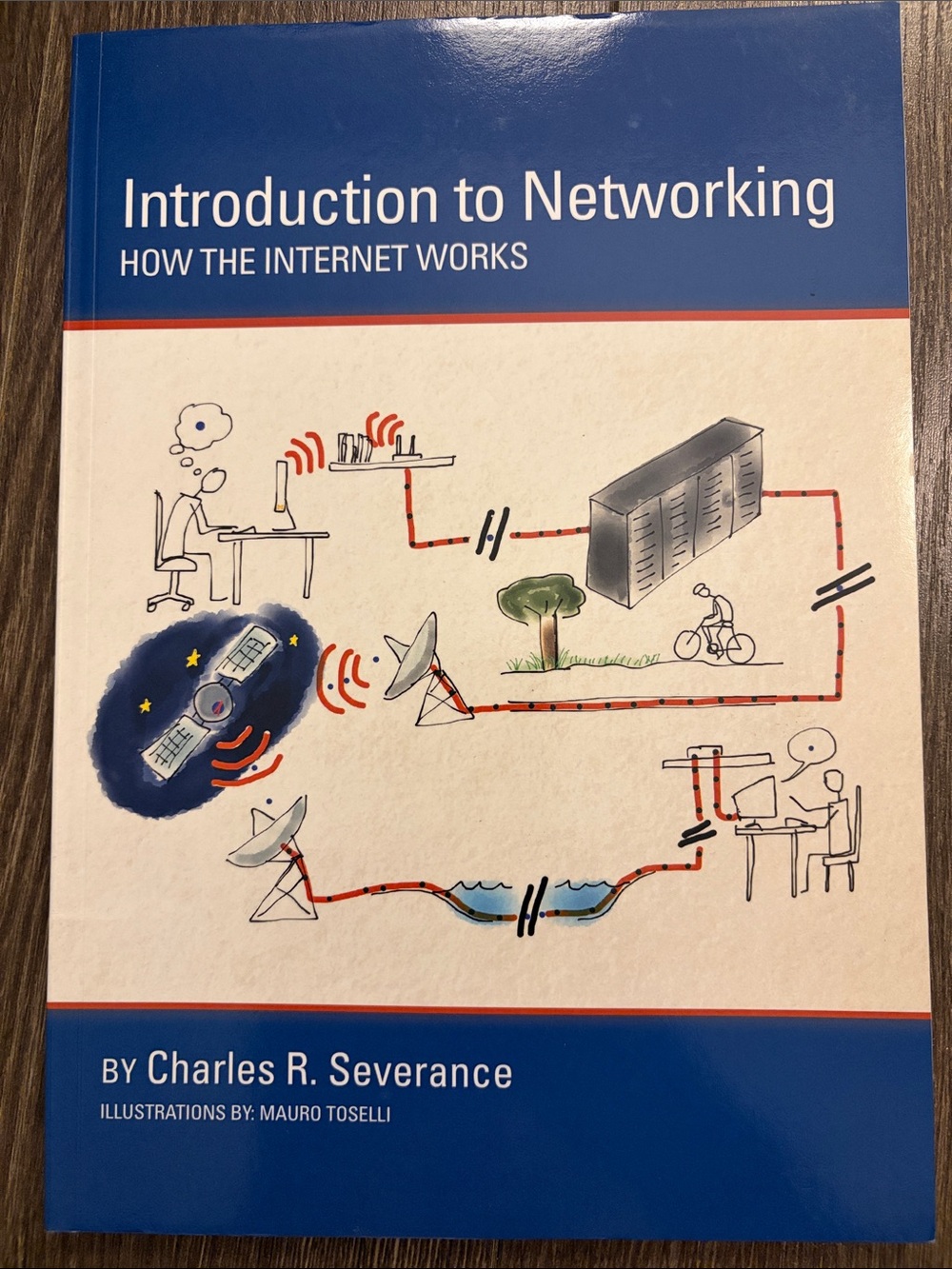 Introduction to Networking - Blue and White Cover